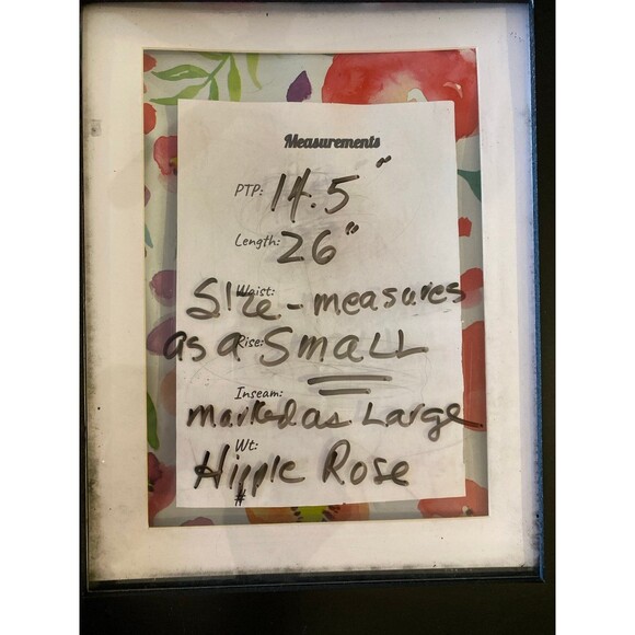 Hippie Rose Sweater Size Measures as Small says Large Corset Back Gray Purple - Picture 11 of 11